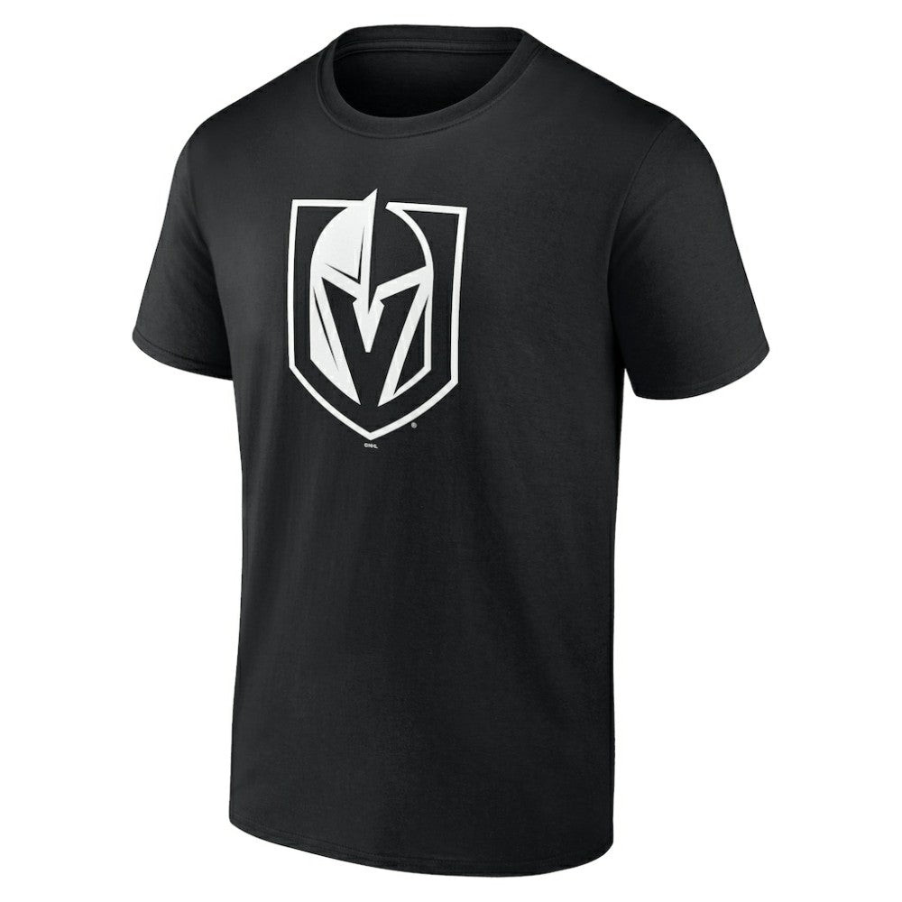 NHL,Custom Vegas Golden Knights Personalized Name & Number Monochrome T-Shirt - Black