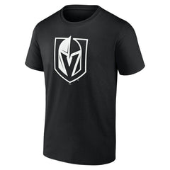NHL,Custom Vegas Golden Knights Personalized Name & Number Monochrome T-Shirt - Black
