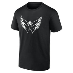 NHL,Custom Washington Capitals Personalized Name & Number Monochrome T-Shirt - Black