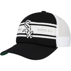 Chicago White Sox Sideline Trucker Adjustable Hat - Black Hats