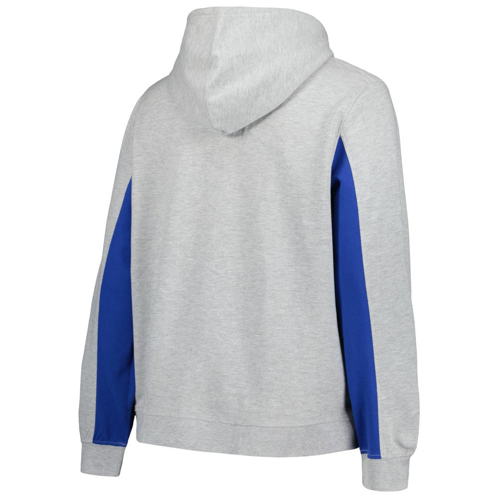Los Angeles Dodgers Profile Women's Plus Size Pullover Jersey Hoodie - Heather Gray Jerseys