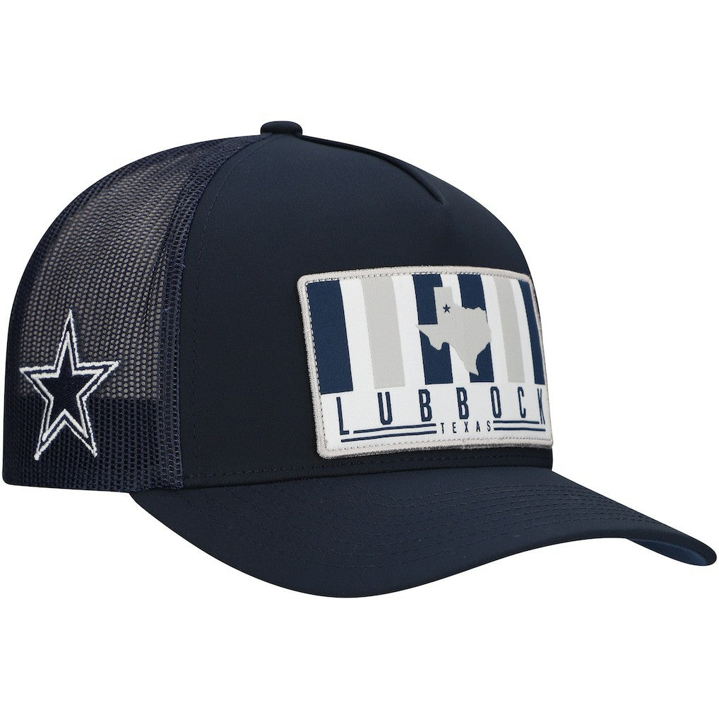 Dallas Cowboys HOOey Lubbock Trucker Snapback Hat – Navy