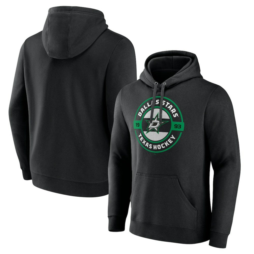 NHL Dallas Stars Native Pullover Hoodie - Black