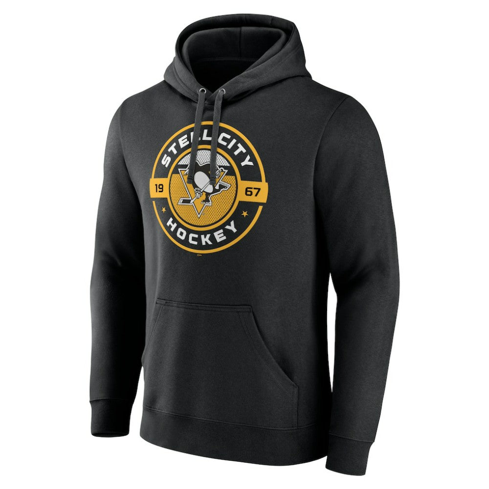 NHL Pittsburgh Penguins Native Pullover Hoodie - Black