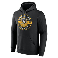 NHL Pittsburgh Penguins Native Pullover Hoodie - Black