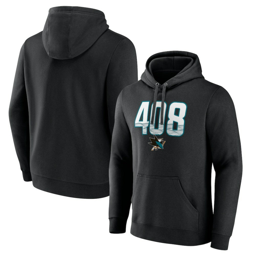 NHL San Jose Sharks Native Pullover Hoodie - Black