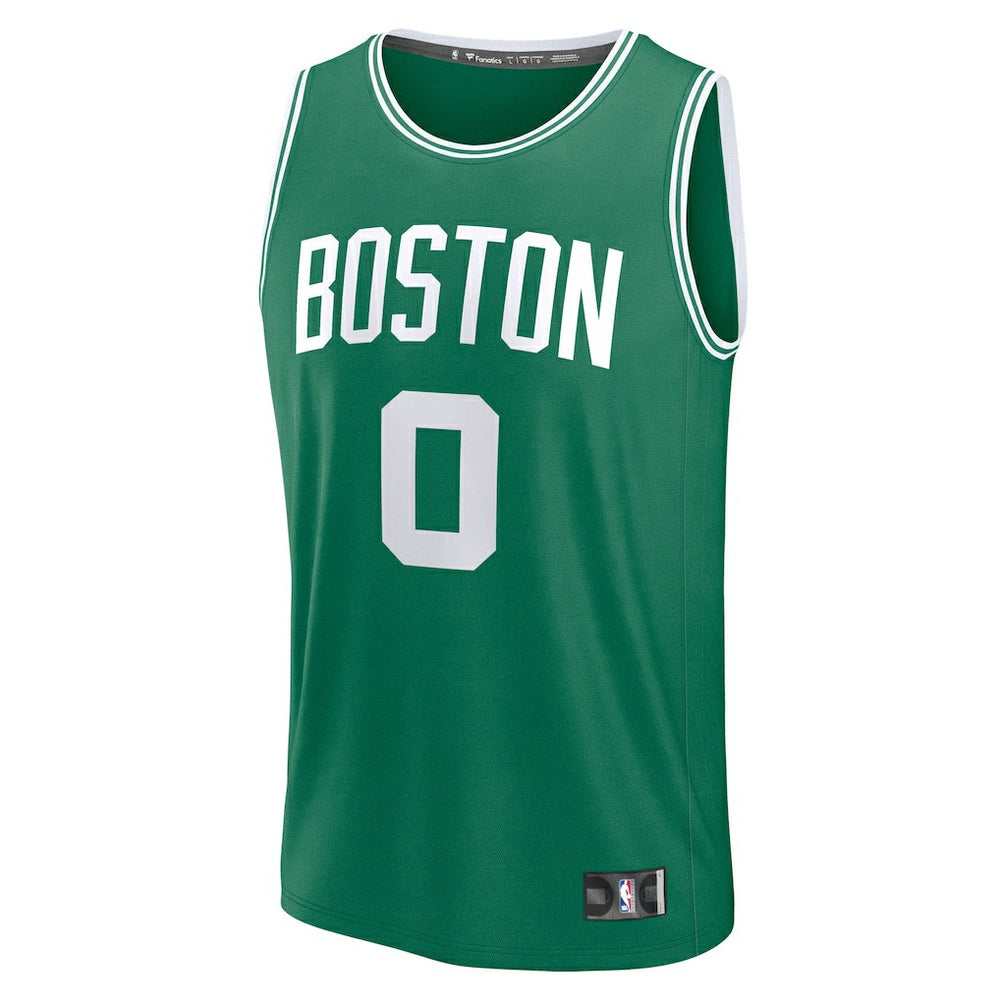 Jayson Tatum Boston Celtics Fast Break Replica Player Jersey Icon Edition Kelly Green