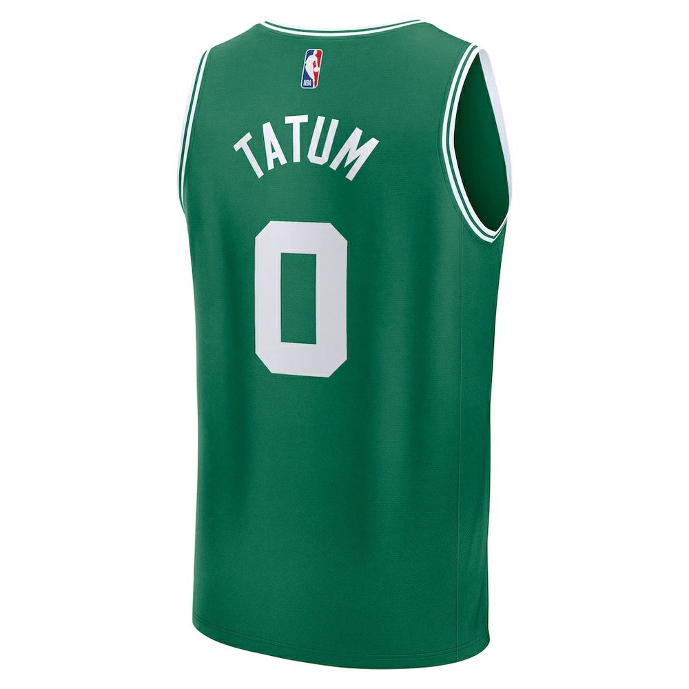 Jayson Tatum Boston Celtics Fast Break Replica Player Jersey Icon Edition Kelly Green