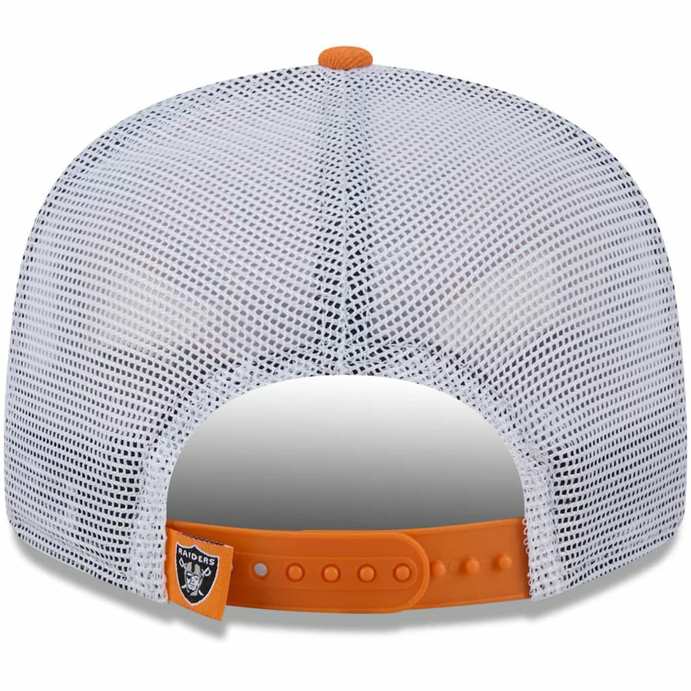 Las Vegas Raiders New Era Citrus 9FIFTY Trucker Snapback Hat Orange
