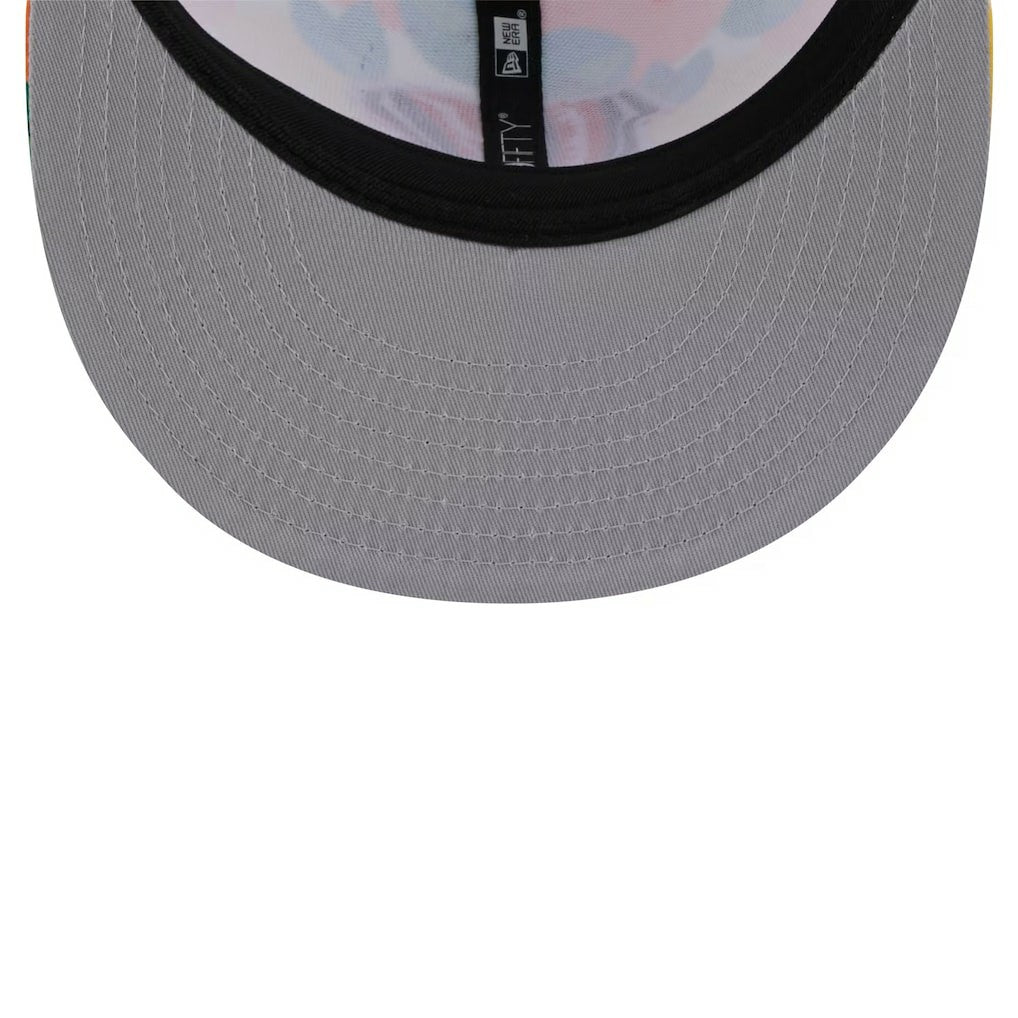 Los Angeles Rams New Era Citrus 9FIFTY Trucker Snapback Hat Orange