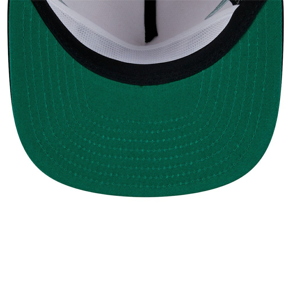 Las Vegas Raiders New Era Athletic Golfer Snapback Hat Stone/Black
