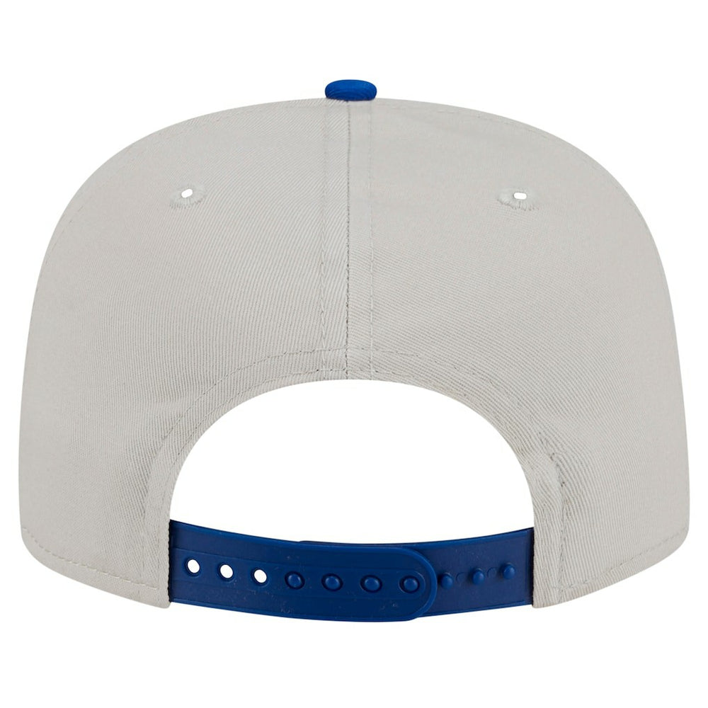 New York Giants New Era Athletic Golfer Snapback Hat Stone/Royal