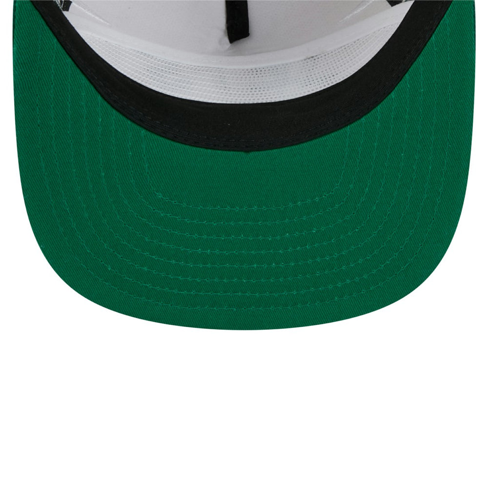 New York Jets New Era Athletic Golfer Snapback Hat Stone/Green