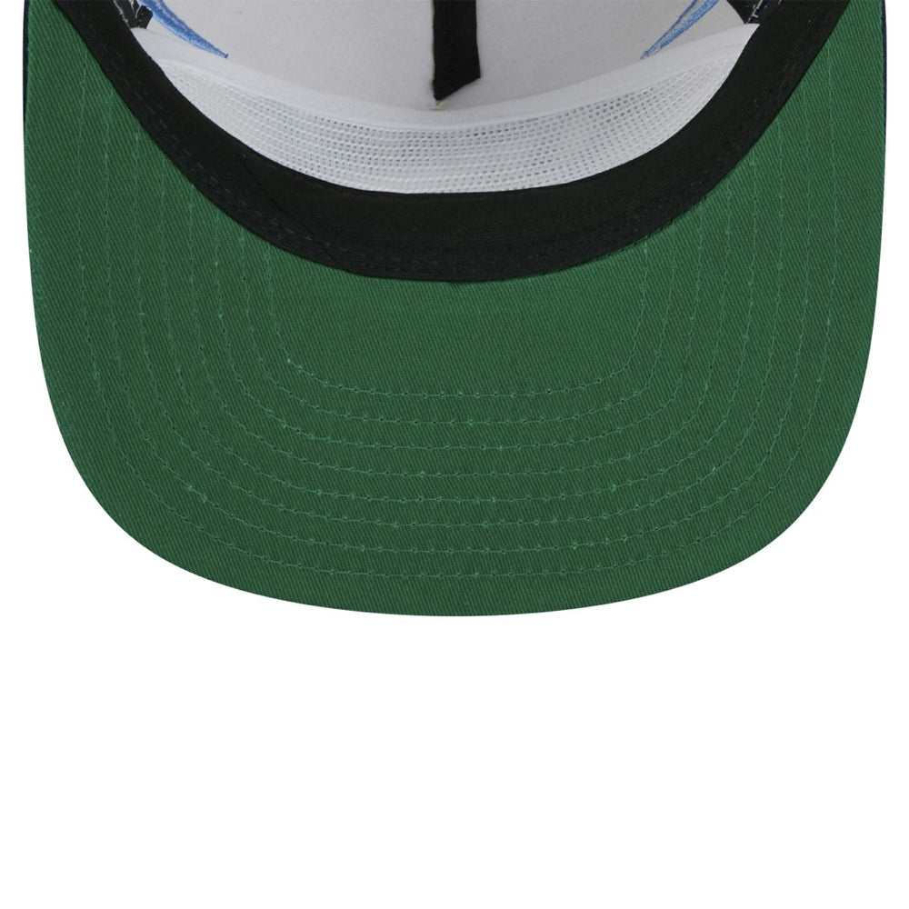 Tennessee Titans New Era Athletic Golfer Snapback Hat Stone/Navy