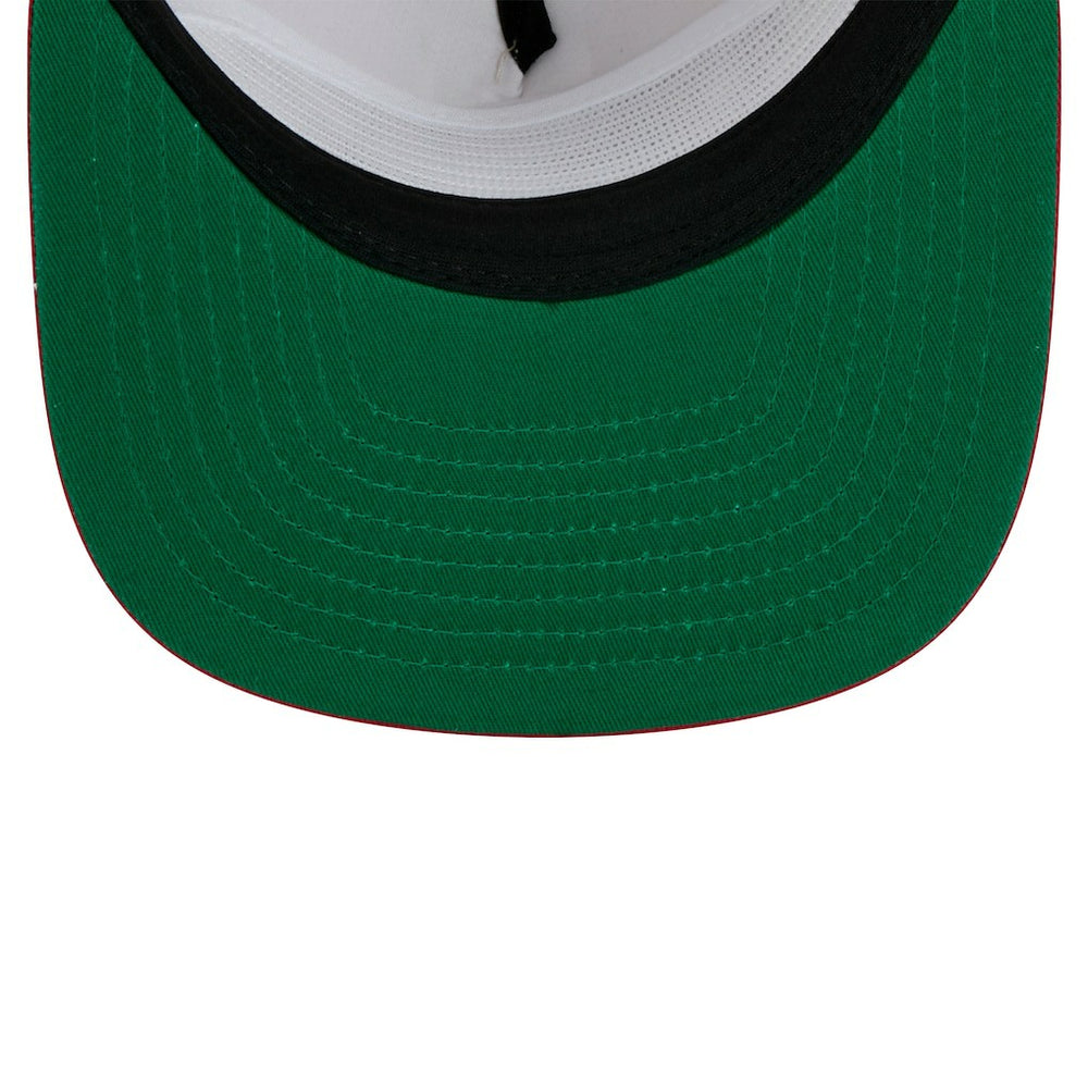 Arizona Cardinals New Era Athletic Golfer Snapback Hat Stone/Cardinal