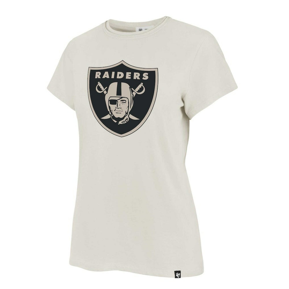 Las Vegas Raiders '47 Women's Panthera Frankie T-Shirt Cream