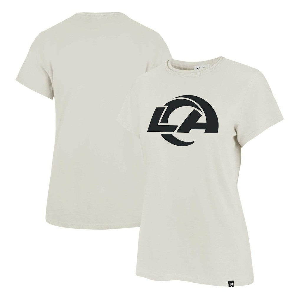 Los Angeles Rams '47 Women's Panthera Frankie T-Shirt Cream