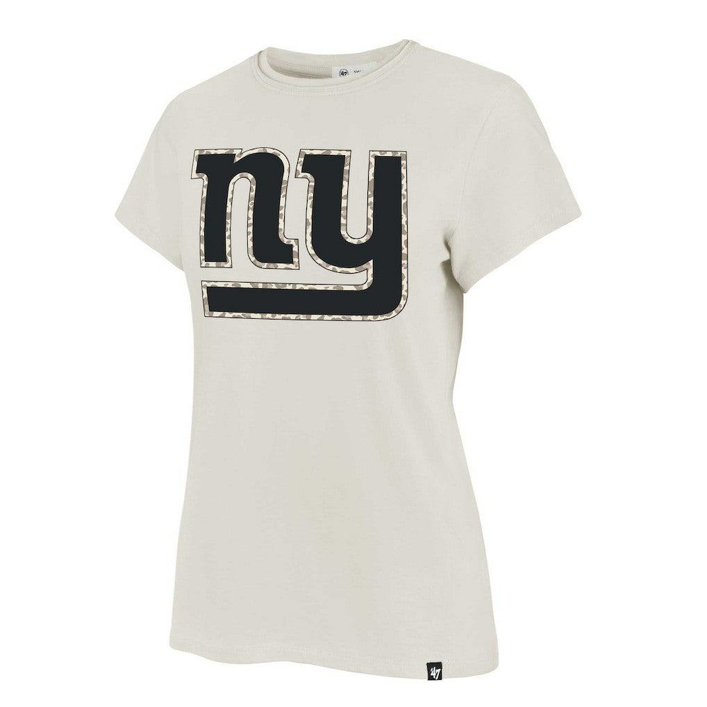 New York Giants '47 Women's Panthera Frankie T-Shirt Cream