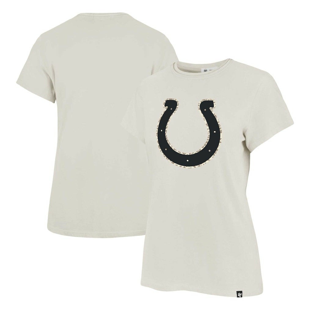 Indianapolis Colts '47 Women's Panthera Frankie T-Shirt Cream