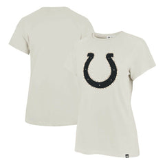 Indianapolis Colts '47 Women's Panthera Frankie T-Shirt Cream