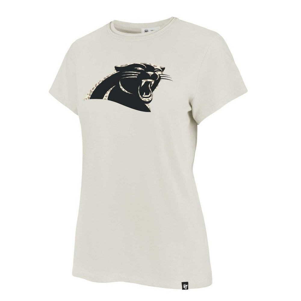 Carolina Panthers '47 Women's Panthera Frankie T-Shirt Cream