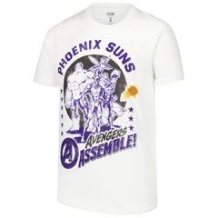 Phoenix Suns Youth NBA x Marvel Avengers Squad T-Shirt White