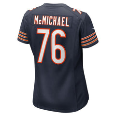 Steve McMichael Chicago Bears Women's Retired Player Game Jersey Navy