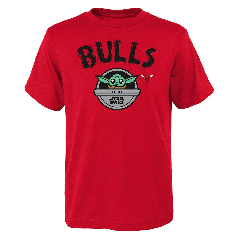 Chicago Bulls Youth Star Wars The Child T-Shirt Red