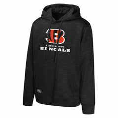 Cincinnati Bengals Streak Fleece Pullover Hoodie Black