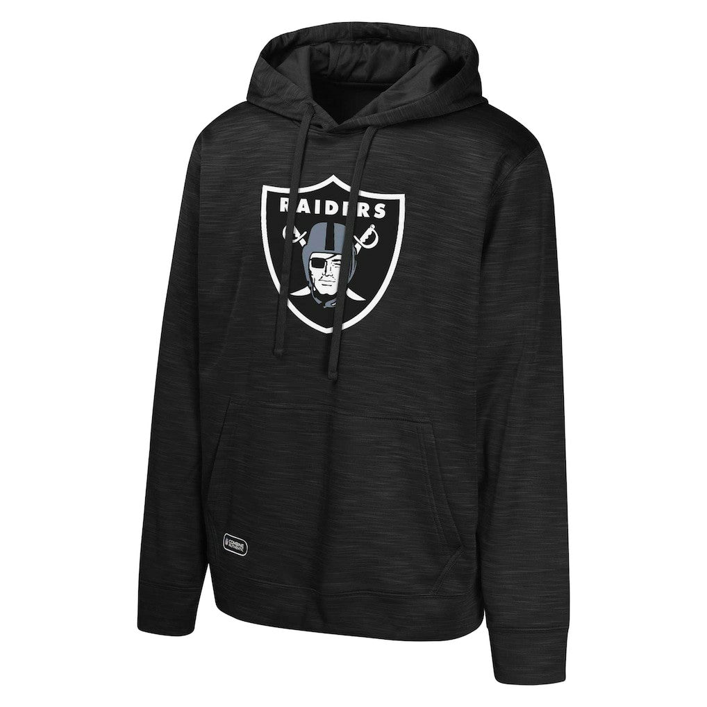Las Vegas Raiders Streak Fleece Pullover Hoodie Black