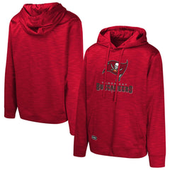 Tampa Bay Buccaneers Streak Fleece Pullover Hoodie Red
