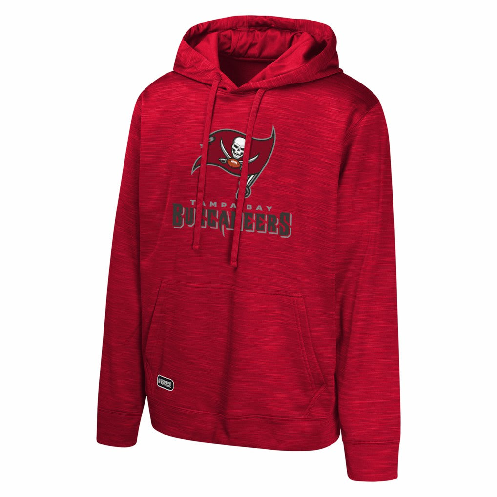 Tampa Bay Buccaneers Streak Fleece Pullover Hoodie Red