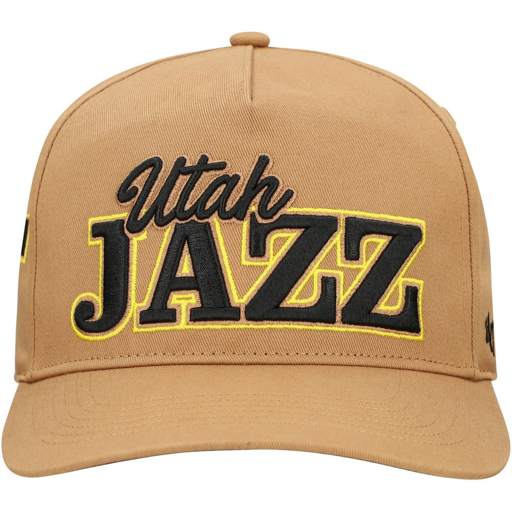 Utah Jazz '47 Barnes Hitch Adjustable Hat Tan