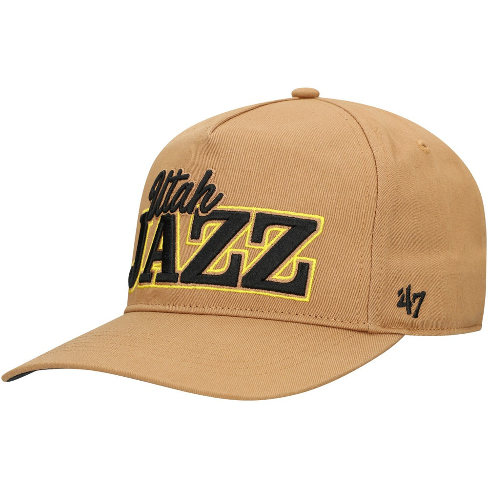 Utah Jazz '47 Barnes Hitch Adjustable Hat Tan
