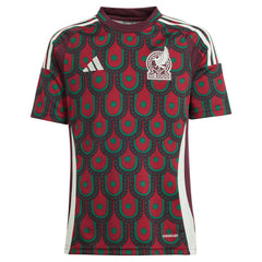 Mexico National Team Youth 2024 Home Replica Jersey Burgundy