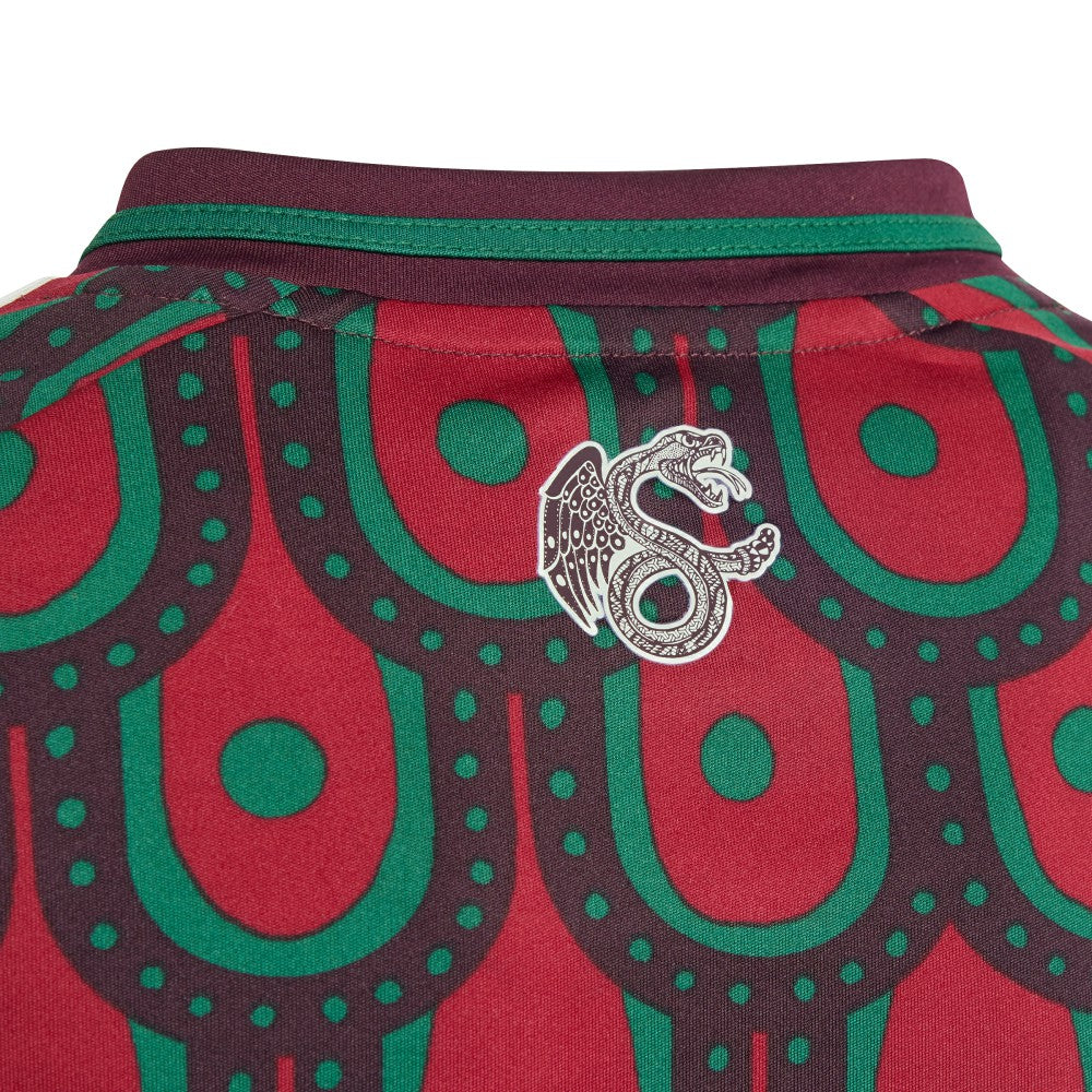 Mexico National Team Youth 2024 Home Replica Jersey Burgundy