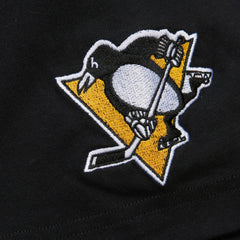 NHL Mario Lemieux Pittsburgh Penguins Mitchell & Ness Premium Nickname Vintage Logo T-Shirt - Black