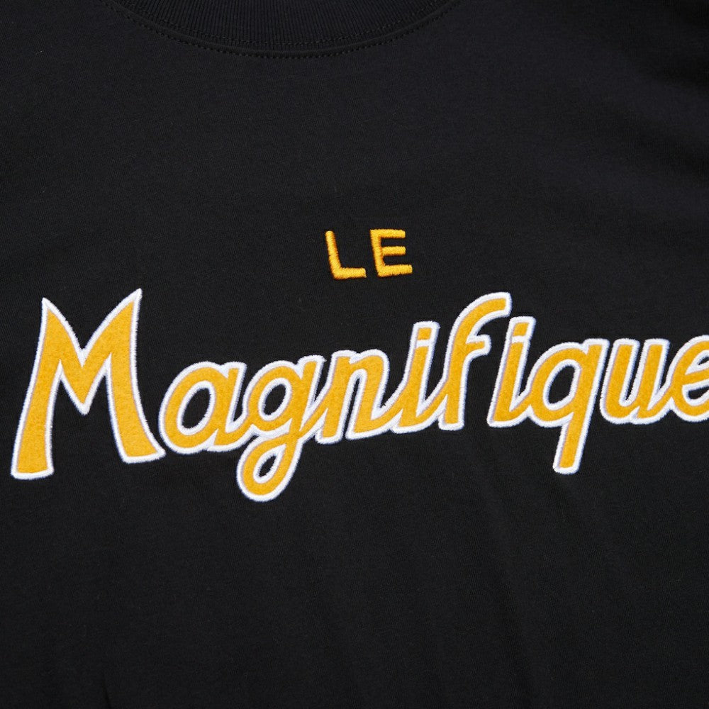 NHL Mario Lemieux Pittsburgh Penguins Mitchell & Ness Premium Nickname Vintage Logo T-Shirt - Black