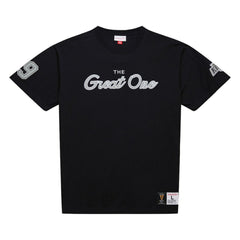 NHL Wayne Gretzky Los Angeles Kings Mitchell & Ness Premium Nickname Vintage Logo T-Shirt - Black