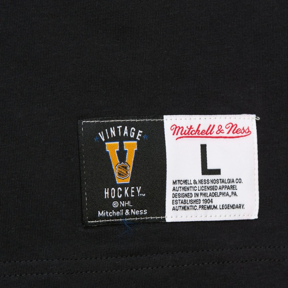 NHL Wayne Gretzky Los Angeles Kings Mitchell & Ness Premium Nickname Vintage Logo T-Shirt - Black