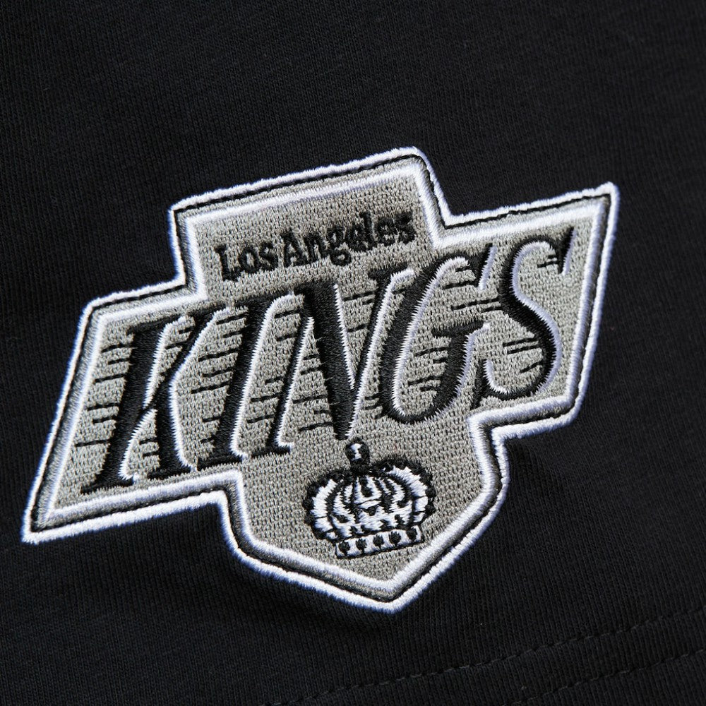 NHL Wayne Gretzky Los Angeles Kings Mitchell & Ness Premium Nickname Vintage Logo T-Shirt - Black
