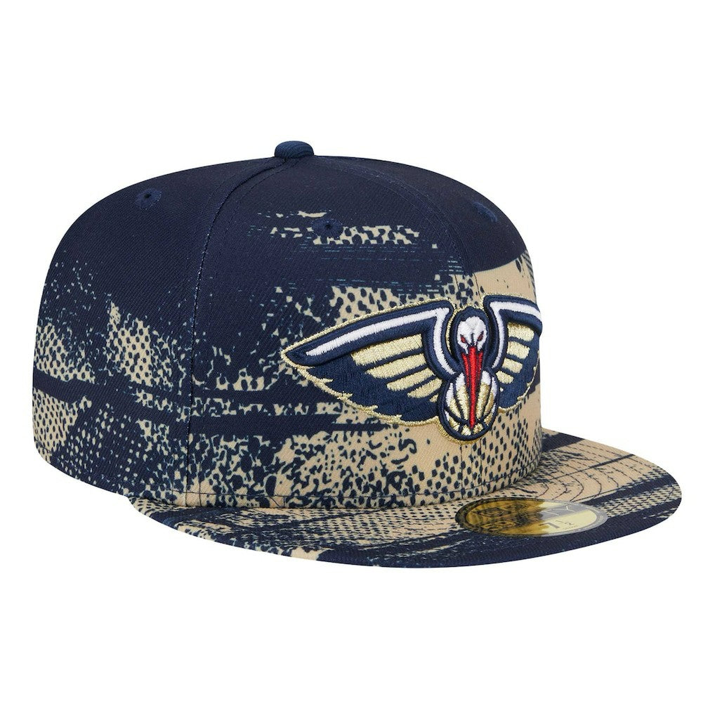 New Orleans Pelicans Tip-Off 59FIFTY Fitted Hat Navy