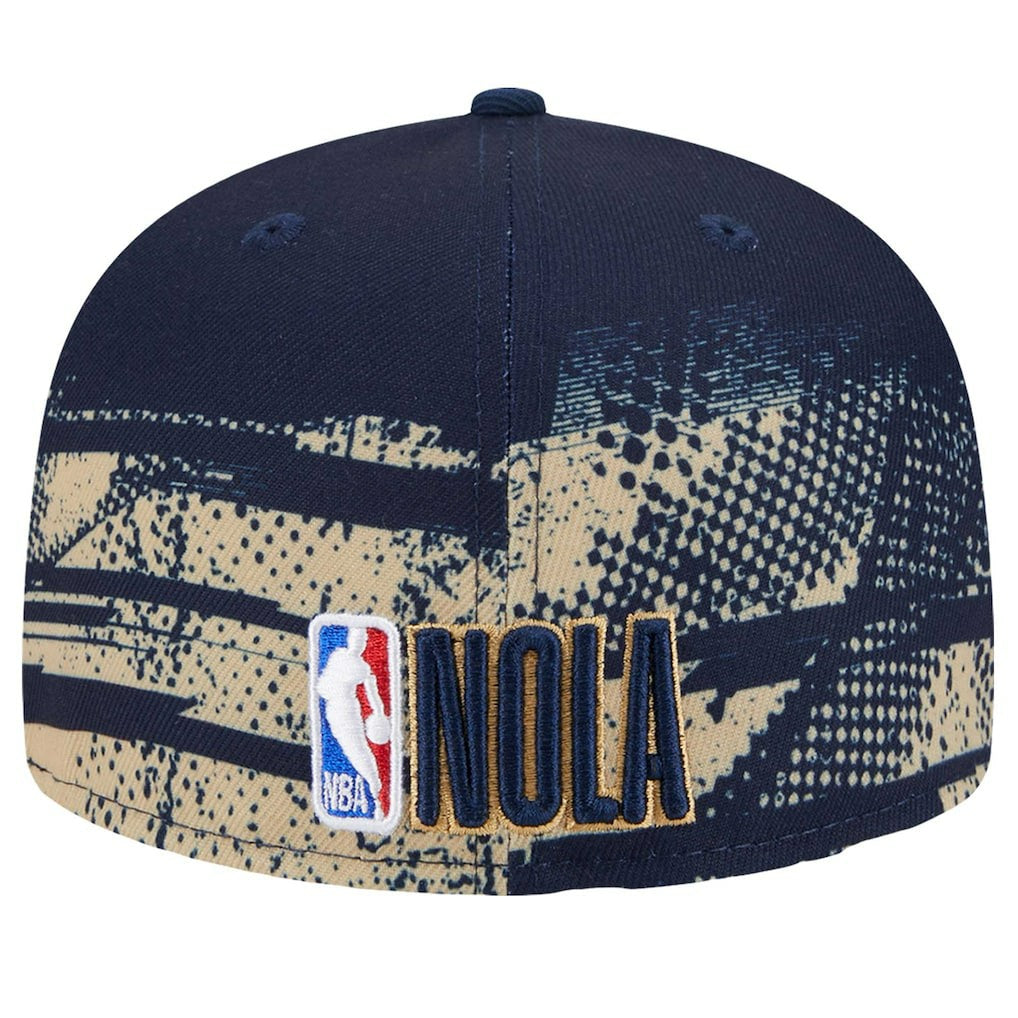New Orleans Pelicans Tip-Off 59FIFTY Fitted Hat Navy