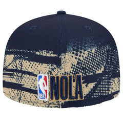 New Orleans Pelicans Tip-Off 59FIFTY Fitted Hat Navy