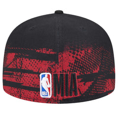 Miami Heat Tip-Off 59FIFTY Fitted Hat Black