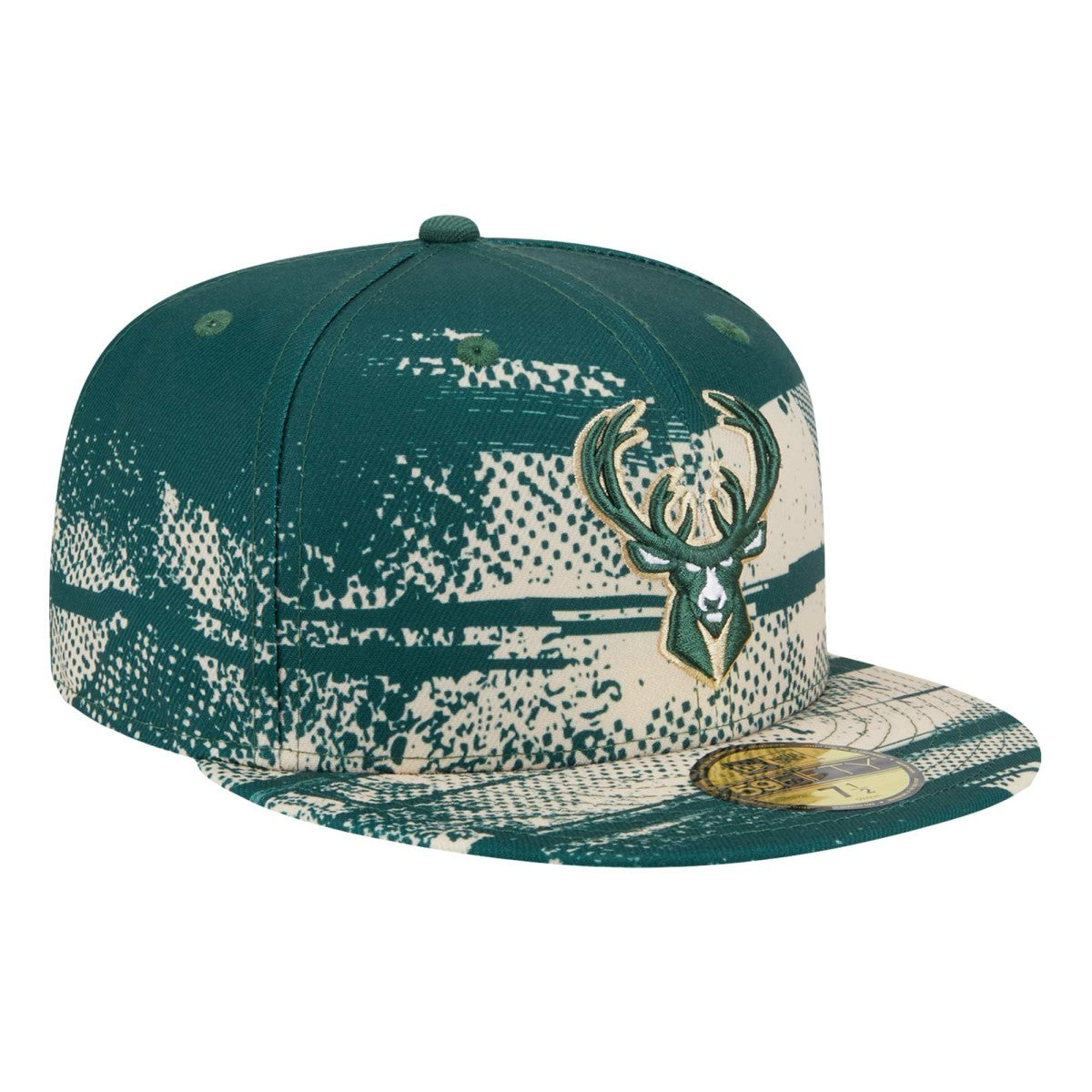 Milwaukee Bucks Tip-Off 59FIFTY Fitted Hat Hunter Green