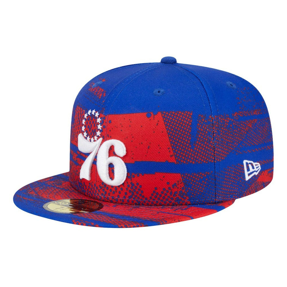 Philadelphia 76ers Tip-Off 59FIFTY Fitted Hat Royal