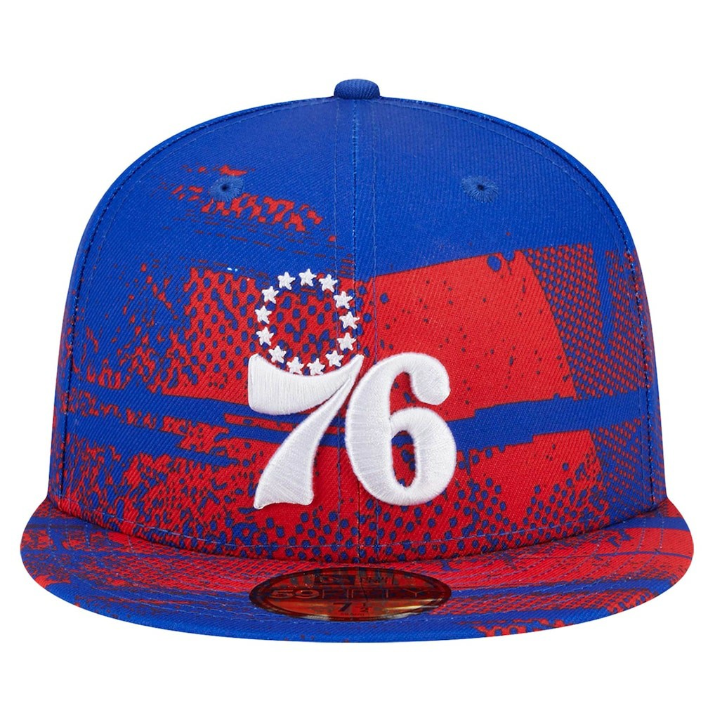 Philadelphia 76ers Tip-Off 59FIFTY Fitted Hat Royal