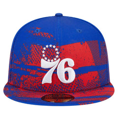 Philadelphia 76ers Tip-Off 59FIFTY Fitted Hat Royal