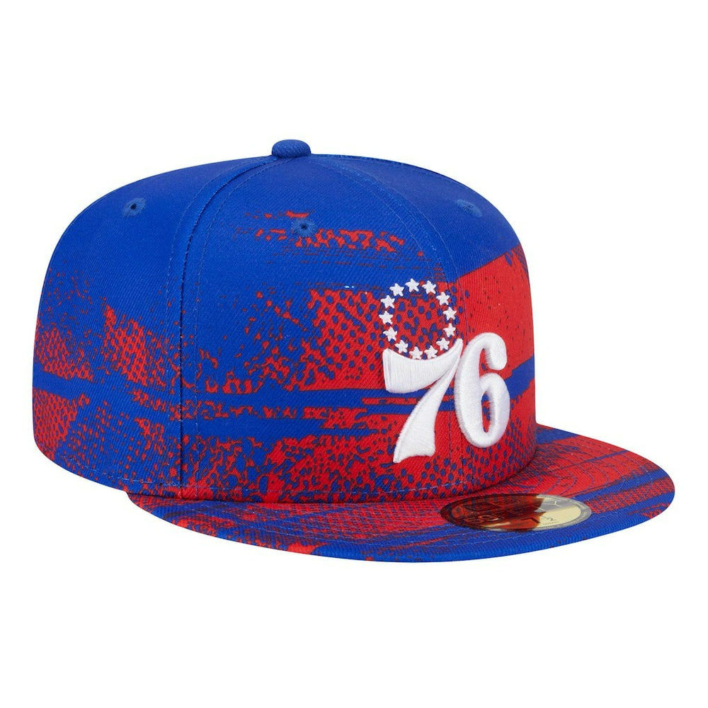 Philadelphia 76ers Tip-Off 59FIFTY Fitted Hat Royal